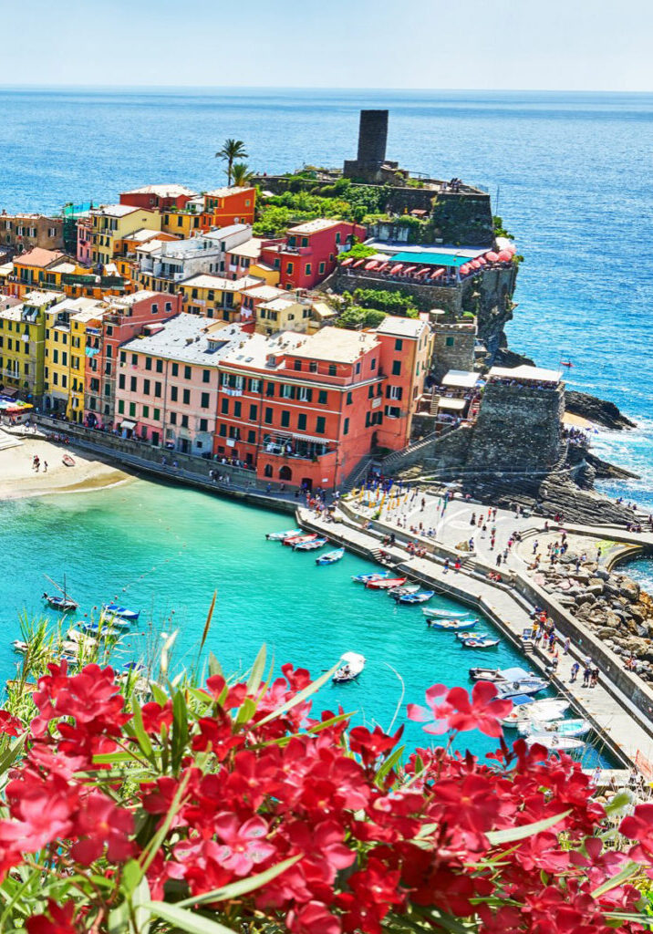 Vernazza - One of five cities in cinque terre, Italy